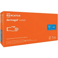 MERCATOR MEDICATOR Dermagel Coated white 100 pcs, size 1.5 mm M - Medical Gloves