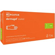 MERCATOR MEDICATOR Dermagel Coated white 100 pcs, size 1.5 mm S - Medical Gloves