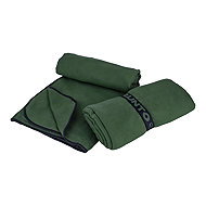 RUNTO Quick-drying towel, army-green XXL - Towel