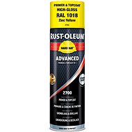 Rust-Oleum Hard Hat® Advanced 2in1 Self-Setting Industrial Spray Paint, Yellow - Spray Paint