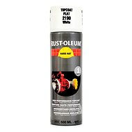 Rust-Oleum White Matte Spray Paint HARD HAT Topcoat 500 ml - Spray Paint