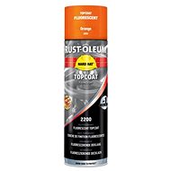 Rust-Oleum Fluorescent Spray Paint HARD HAT® Topcoat Fluorescent, 500 ml, orange - Spray Paint