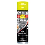 Rust-Oleum Fluorescent Spray Paint HARD HAT® Topcoat Fluorescent 500 ml, yellow - Spray Paint