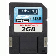 Mivvy Secure Digital 2GB - Memory Card