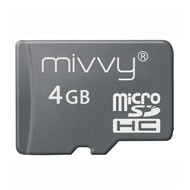Mivvy microSDHC 4GB - Memory Card