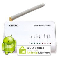Zabezpečovací zařízení Evolve Sonix + magnetické čidlo na dveře nebo okno - Security Device