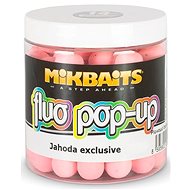 Mikbaits Floating Fluo Boilie, Strawberry Exclusive - Pop-up Boilies