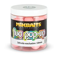 Mikbaits Floating Fluo Boilie Strawberry Exclusive, 18mm, 250ml - Pop-up Boilies