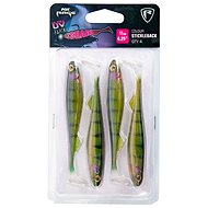 FOX Rage Slick Shad Ultra UV 11cm Stickleback 4pcs - Rubber Bait