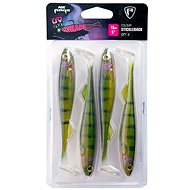 FOX Rage Slick Shad Ultra UV 13cm Stickleback 4pcs - Rubber Bait