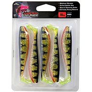 FOX Rage Zander Pro Shad Ultra UV 10cm Perch 5pcs - Rubber Bait