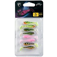 FOX Rage Micro Fry Ultra UV 4cm Mixed Colours 8pcs - Rubber Bait