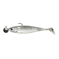 Cormoran Action Fin Shad Ready To Fish 10cm 17g Pearl White 2pcs - Rubber Bait