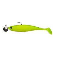 Cormoran Action Fin Shad Ready To Fish 10cm 17g UV Lime 2pcs - Rubber Bait