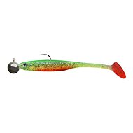 Cormoran Crazy Fin Shad Ready To Fish 13cm 27g Green Tiger 2pcs - Rubber Bait