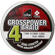 DAM Crosspower 4-Braid 0.20mm 9.9kg 22lb 150m Green - Line