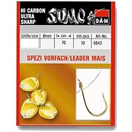 DAM Sumo Spezi Corn, size 10, 0.18mm, 70cm, 10pcs - Rig
