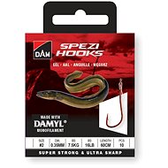 DAM Spezi Eel Size 6 0,30mm 5,4kg 12lb 60cm 10pcs - Rig