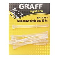 Graff Silicone hanger duo 10pcs Transparent - Drape