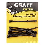 Graff Silicone hanger duo 10pcs Black - Drape