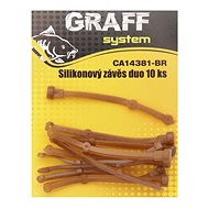 Graff Silicone hanger duo 10pcs Brown - Drape