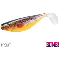 Delphin BOMB! Hypno 9cm 3D Trout, 3pcs - Rubber Bait