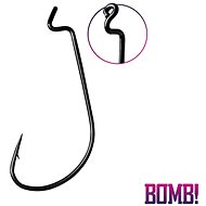 Delphin Hook BOMB! D-Shot Offs Worm, Size 4, 5pcs - Fish Hook