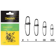 Delphin Crosslock Snap C-03, size 00, 10pcs - Snap Hook