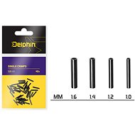 Delphin Single Crimps, 1.0mm, 40pcs - Crimp Connector