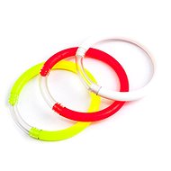 Delphin Round Bite Indicator, 8cm, White/Red/Yellow - Bobber