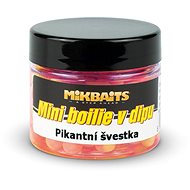 Mikbaits Mini boilie in dip Spicy plum 50ml - Boilies