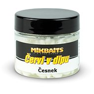 Mikbaits Worms in dip Garlic 50ml - Bait