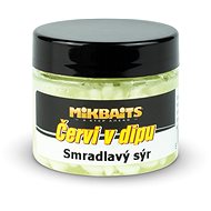 Mikbaits Worms in dip Stinky Cheese 50ml - Bait