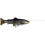 Savage Gear 4D Line Thru Pulsetail Trout, 16cm, 51g, SS Brown Trout - Rubber Bait