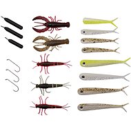 Savage Gear Dropshot Pro Pack Kit, 22pcs - Rubber Bait