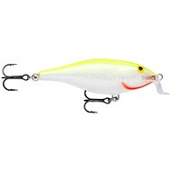 Rapala Shallow Shad Rap 7cm 7g Silver Fluorescent Chartreuse - Wobbler