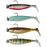 Gunki G´Bump Ready Rig, 8cm, 5.8g, Clear Water, 4pcs - Rubber Bait