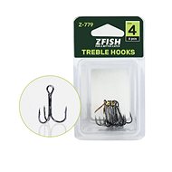 Zfish Treble Hooks Z-779 Size 4 6pcs - Triple-Hook