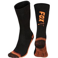 FOX Black/Orange Thermolite Long Sock, size 40-43 - Socks