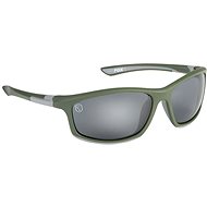 FOX Collection Wraps Green &amp; Silver / Gray Lens - Cycling Glasses