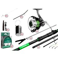Delphin Feeder set SuperFEED 3,3m 100g - Fishing Kit 