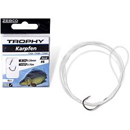 Zebco Trophy Carp Hook-to-Nylon, Size 8, 0.25mm, 70cm, 8pcs - Rig