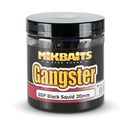 Mikbaits Gangster Boilie in Dip GSP, Black Squid, 20mm, 250ml - Boilies