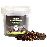 Zfish Method Feeder Ready Mix Black Halibut 600g - Method mix