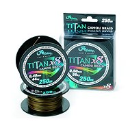 Fil Fishing Titan Camou Braid 0,60mm 65kg 250m - Line