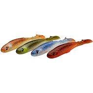 Savage Gear Slender Scoop Shad 11cm 7g Clear Water Mix 4pcs - Rubber Bait