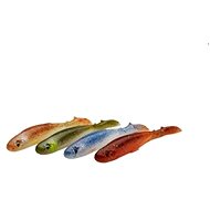 Savage Gear Slender Scoop Shad 13cm 12g Clear Water Mix 4pcs - Rubber Bait