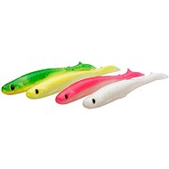 Savage Gear Slender Scoop Shad 9cm 4g Dark Water Mix 4pcs - Rubber Bait