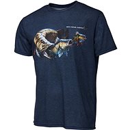 Savage Gear Cannibal Tee Blue Size S - T-Shirt