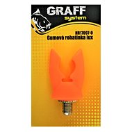 Graff Rubber horn lux Orange - Rod Rest